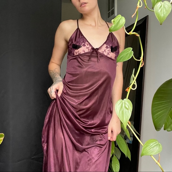 Vintage Dresses & Skirts - vintage elegant lace dress/lingerie cami